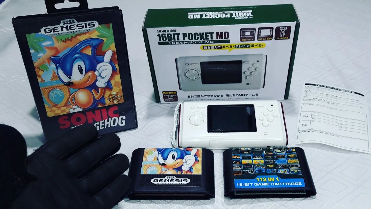 Megadrive Pocket MD, do Ali-Express / Classic 16 bit Pocket MD. Unboxing!