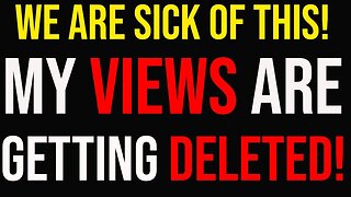 YouTube DELETING Views From Mostly Small Creators!?