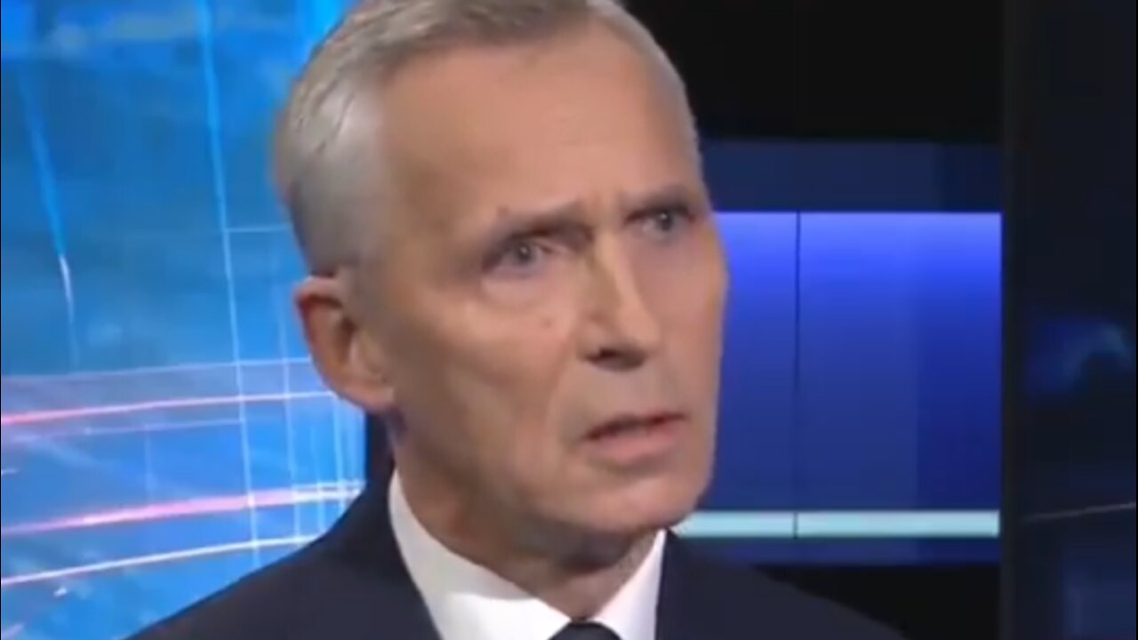 Former NATO boss Stoltenberg is completely destroyed by actual Journalist