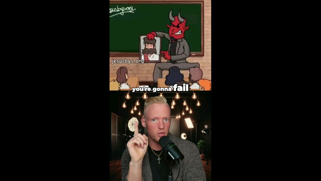 WHY the DEVIL wants you to FAIL YOUR TEST...😱 #school #shorts #devil