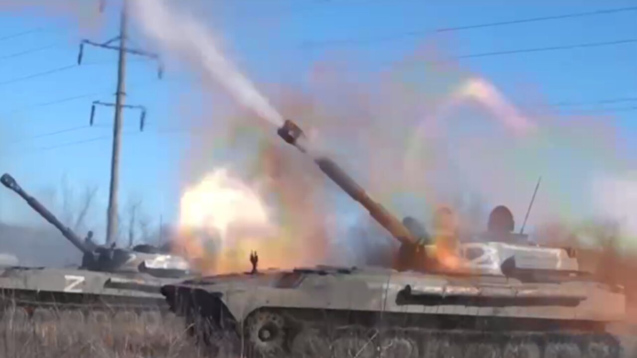 The artillery of the LPR army is hitting the enemy in the Popasyan direction