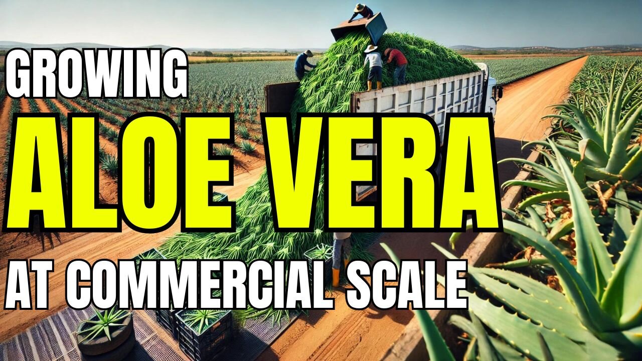 How to Grow Aloe Vera Commercially: Complete Guide for Large-Scale Farming