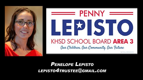 Candidate Penelope Lepisto Kern High School District Area 3