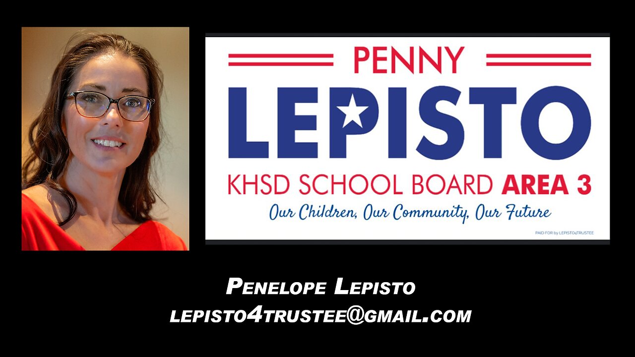 Candidate Penelope Lepisto Kern High School District Area 3