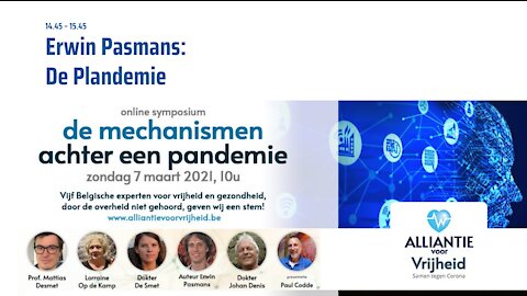 Erwin Pasmans - Symposium Artsen Voor Vrijheid 7-3-2021