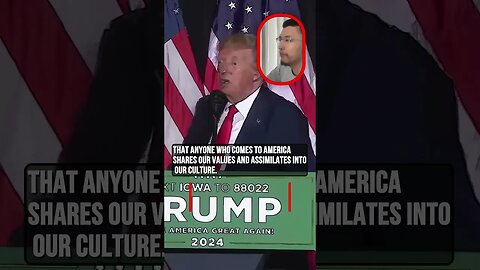 Donald Trump, We Want People That Love Us
