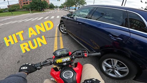 Who was wrong here? Audi vs. Honda Grom!