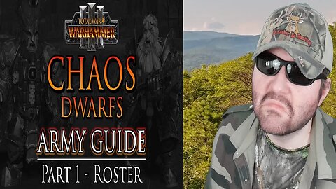 Chaos Dwarfs Army Guide - Part 1: Roster - Warhammer 3 (Zerkovich) - Reaction! (BBT)