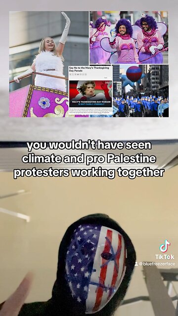 🧊 They Glued Themselves to the Pavement in Front lf Non-Binary Floats