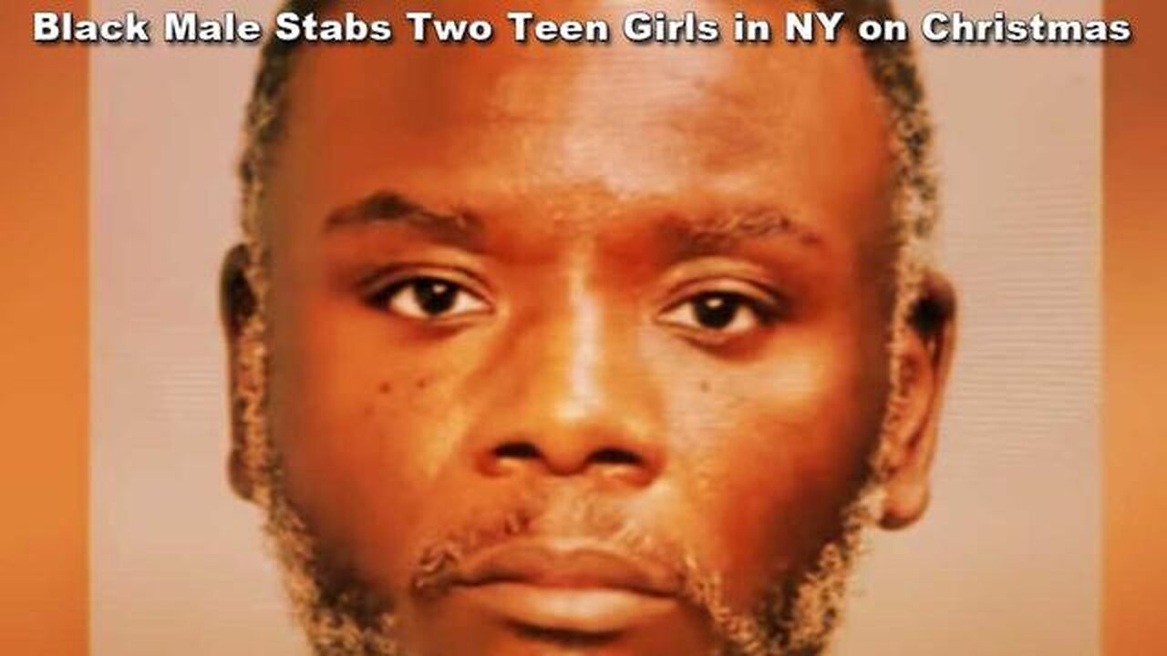 BLACK MALE SCREAMS "I WANT ALL WHITE PEOPLE DEAD" WHILE STABBING TWO TEEN GIRLS ON CHRISTMAS