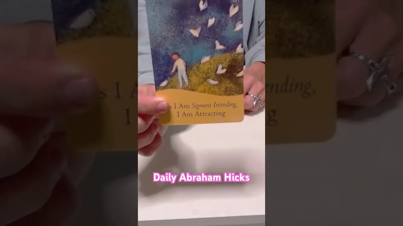 Daily Law of Attraction #abrahamhicks #loa #lawofattraction