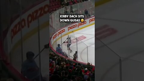 Kirby Dach stares down Gudas after hit 🥶