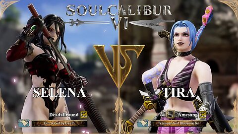 SoulCalibur VI — Deadallround (Selena) VS Amesang (Tira) | Xbox Series X Ranked