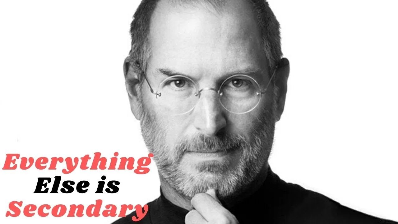 Steve Jobs Everything Else is Secondary part 1 #shorts