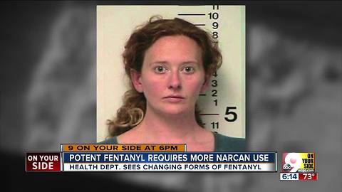 Potent fentanyl requires more Narcan use