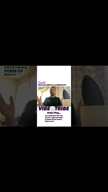 This is the new form of REALITY TV.