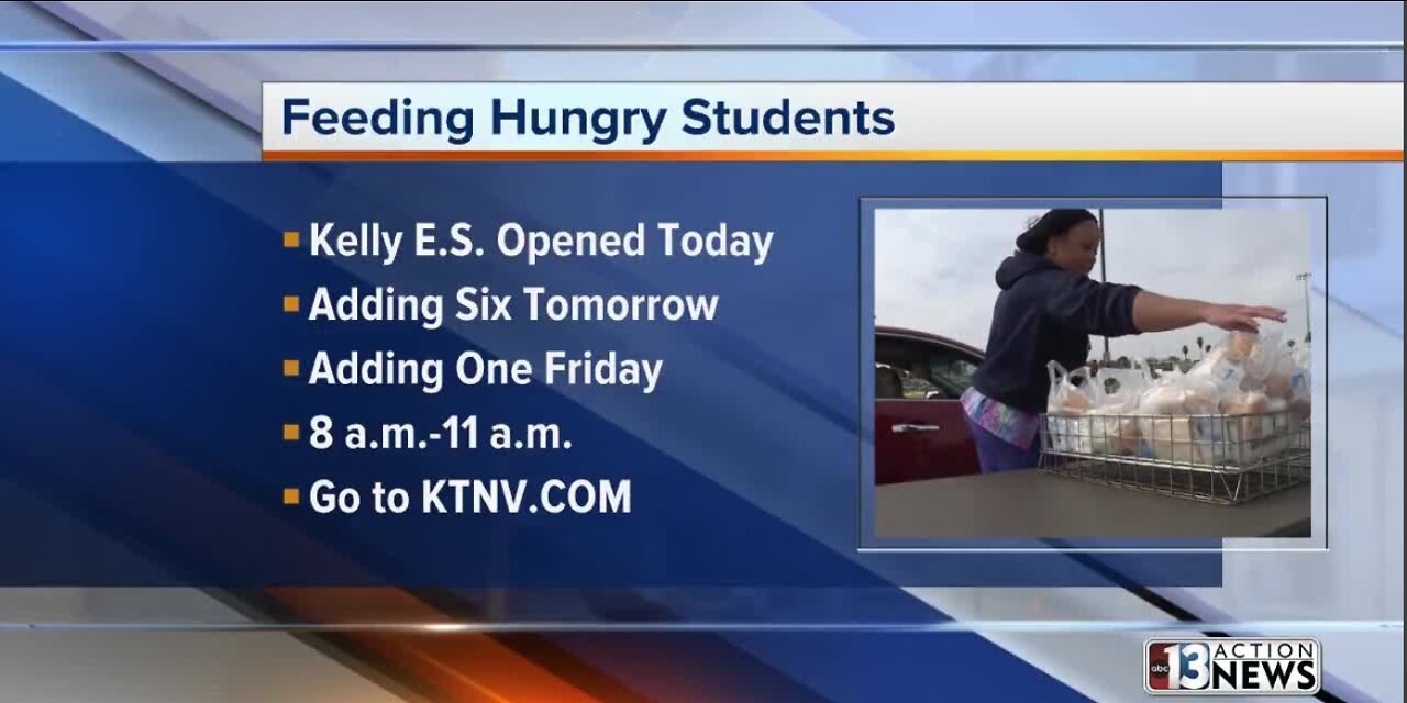 Feeding hungry students in Las Vegas