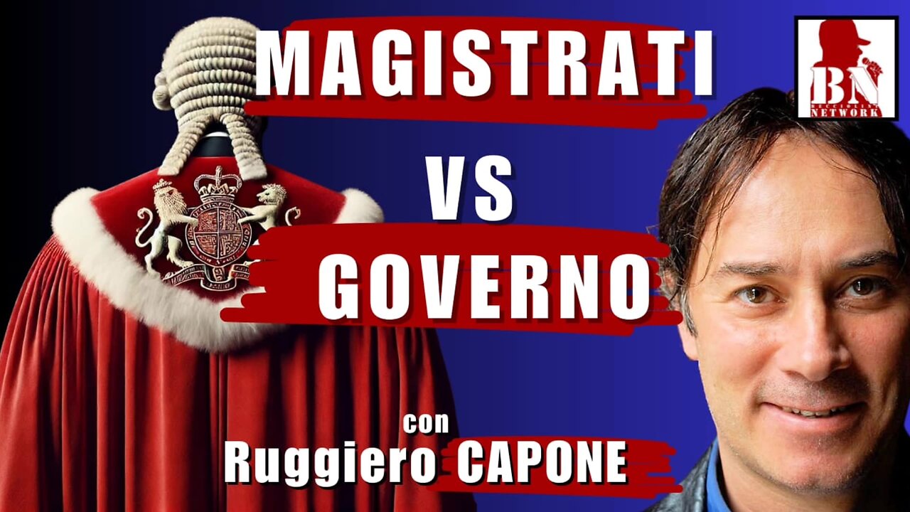 MAGISTRATI VS GOVERNO | Il Punt🔴 di Vista di Ruggiero CAPONE