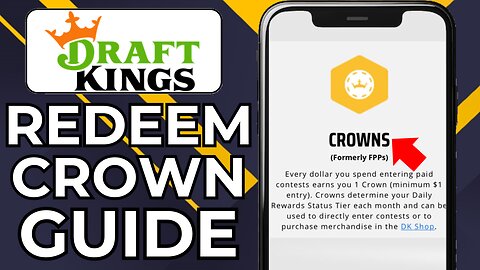 HOW TO REDEEM CROWNS IN DRAFTKINGS