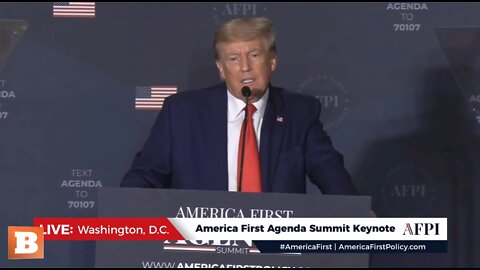 LIVE: Former President Trump Delivering Remarks at America First Policy Institute Summit...