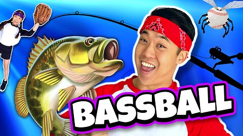 ⚾🎣 Baseball + FISHING Kids Workout GAME | Fun Brain Break | Drills w/ BASS