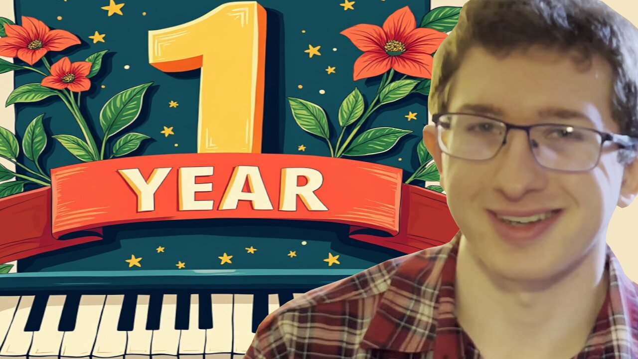 Playing Piano for 1 year! | Journey through the Hymnal