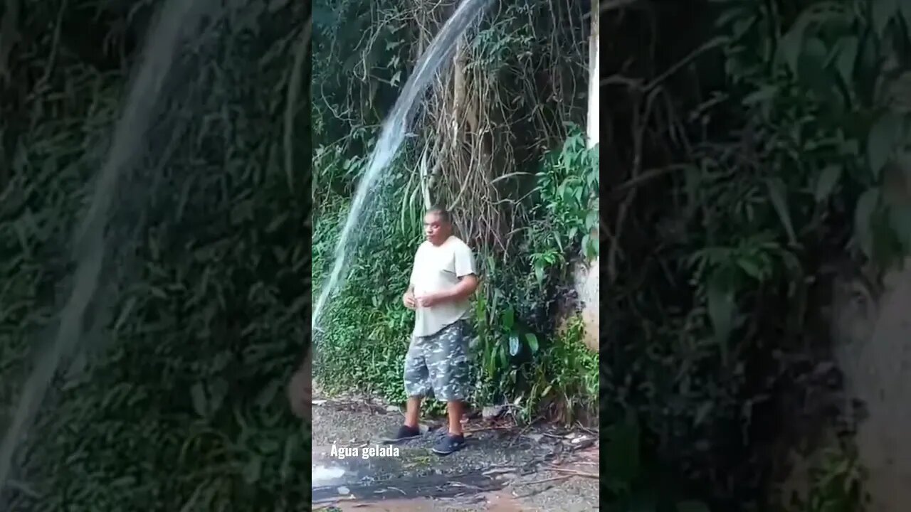 Água gelada