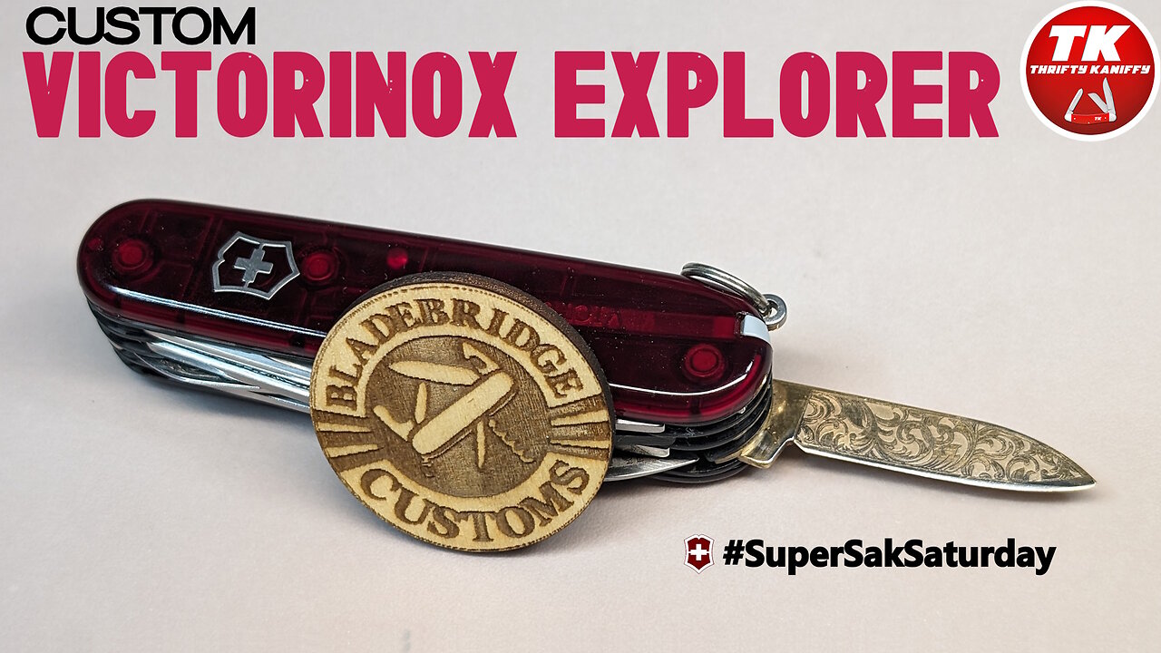 Victorinox Explorer Bladebridge Custom Swiss Army Knife