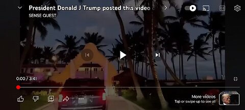 message from our great 45th president