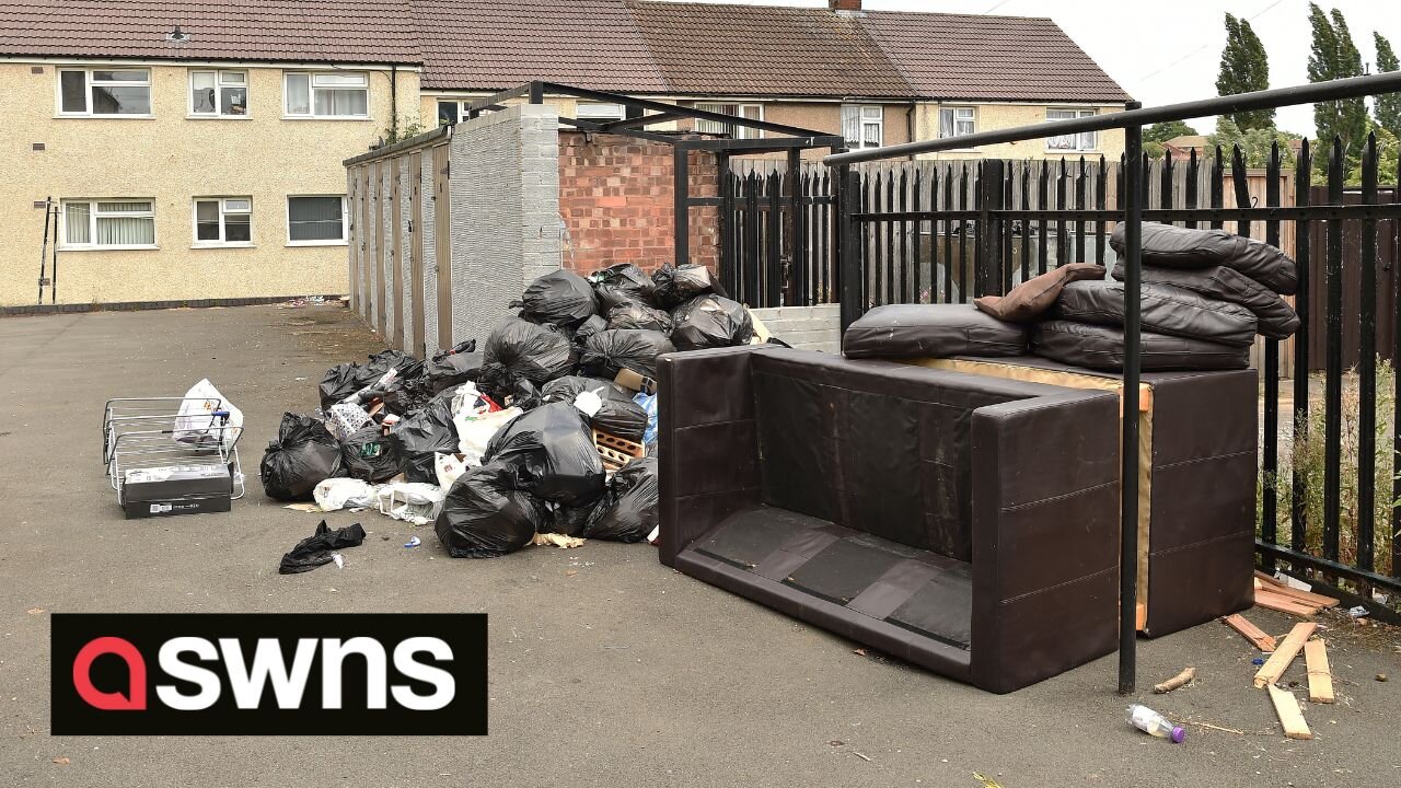 Coventry residents in misery after feral kids dump rubbish in the streets