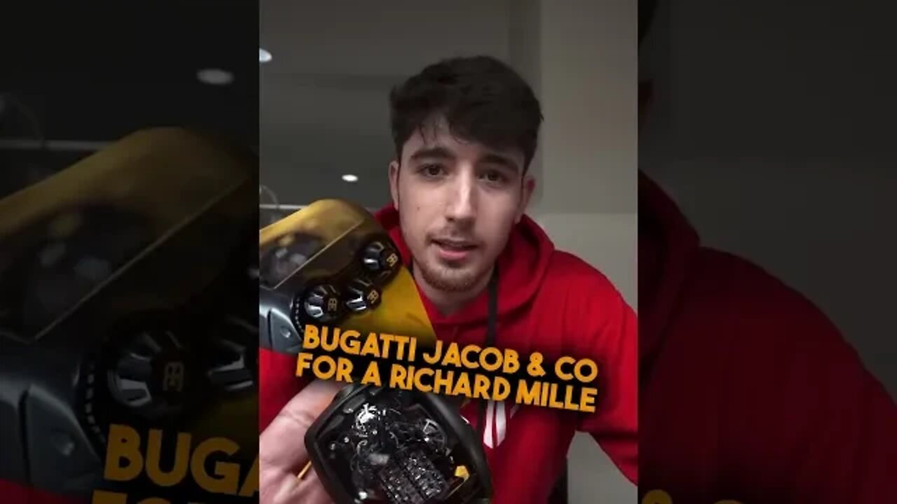 Ethan Traded The Bugatti Chiron Jacob & Co Watch