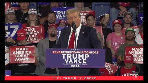 President Trump in Reading, PA