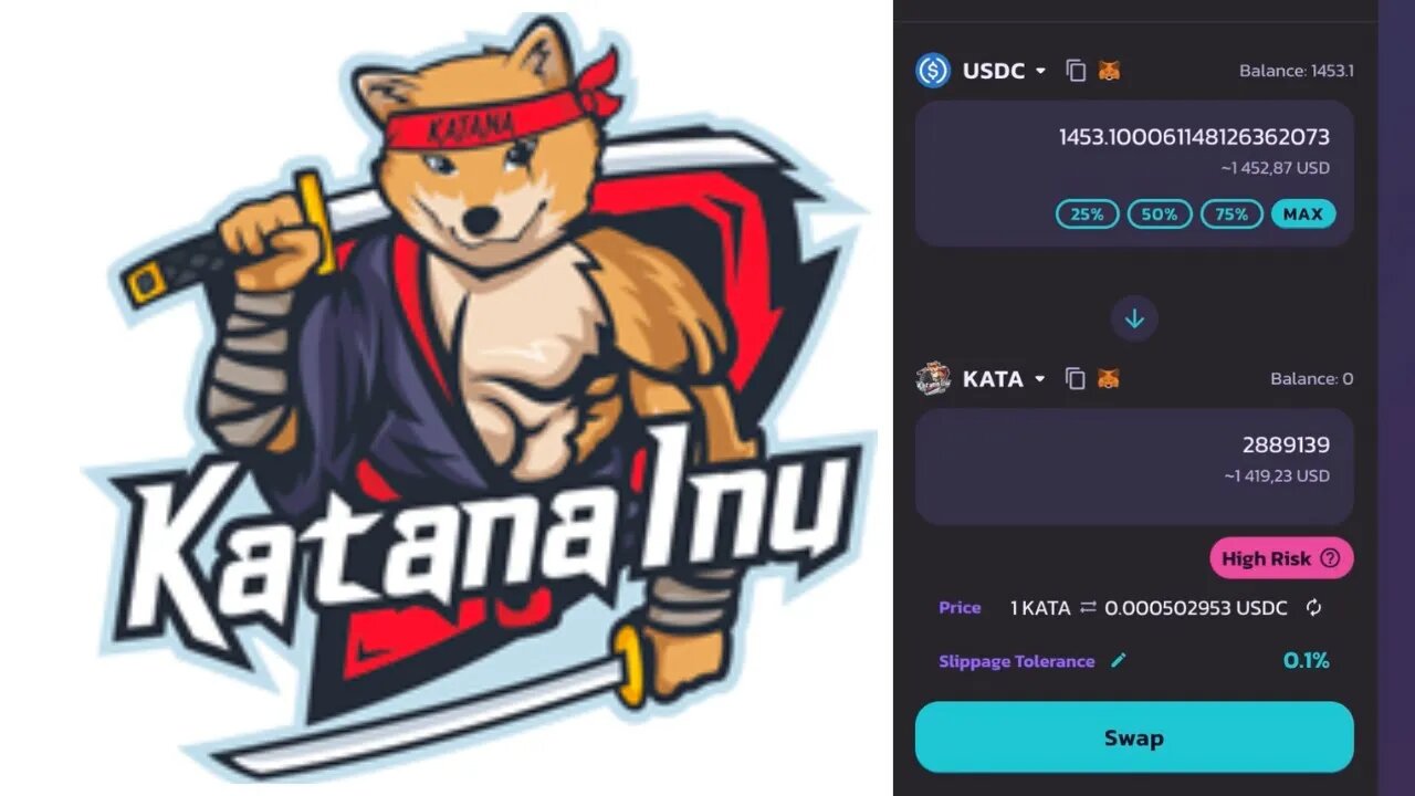 I hate FOMO but I'm Buying 1500 dollars worth of KATANA INU