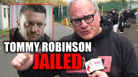 Tommy Robinson JAILED!