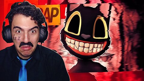 PASTOR REACT 🔴 RAP DO CARTOON CAT "CARTOON INACABADO" (CREEPYPASTA/CARTOON CAT) KEITA BEATS