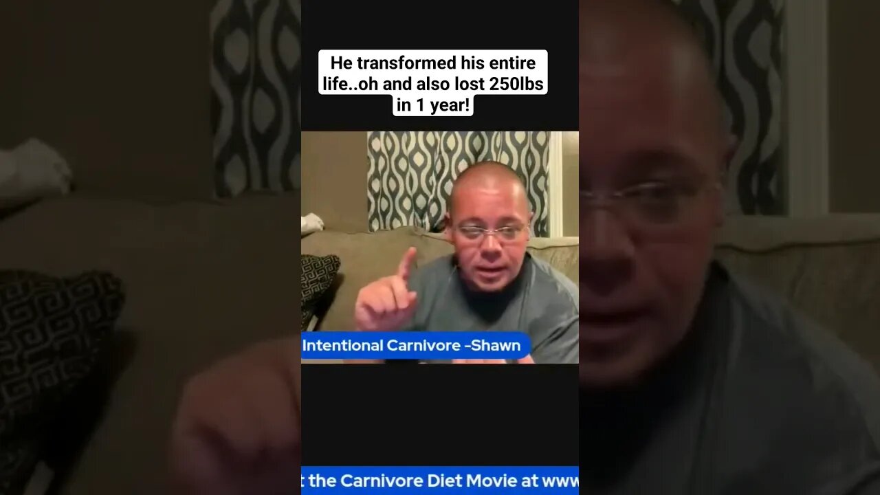 One Year, 250lbs Lighter: Shawn's Powerful Message #carnivore #carnivorediet