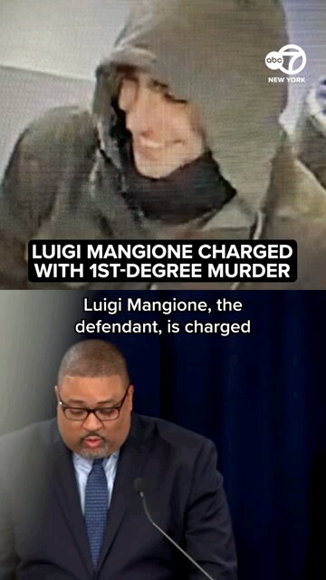 Luigi Mangione Charged 1 Count First Degree