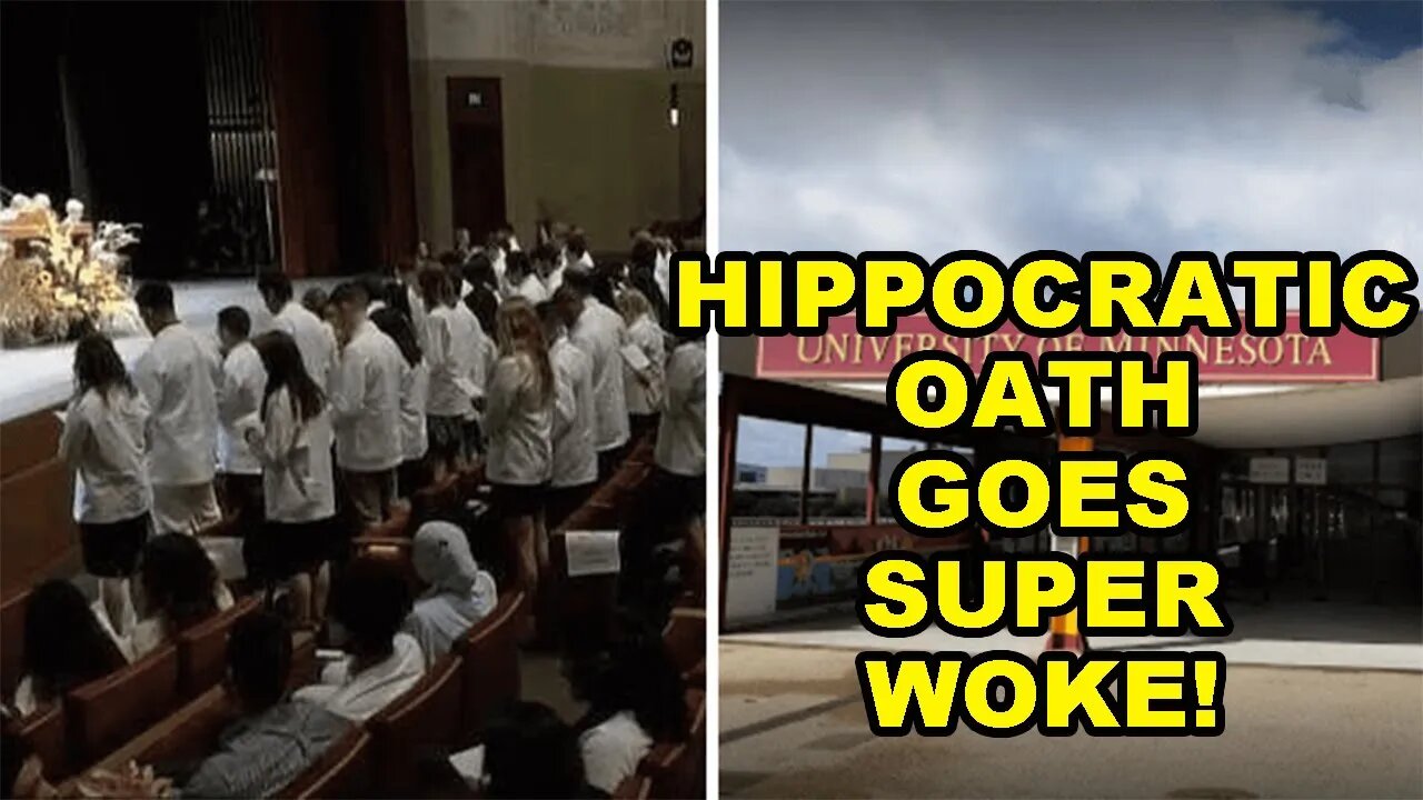 Hippocratic Oath goes SUPER WOKE to fight "White Supremacy " and more!
