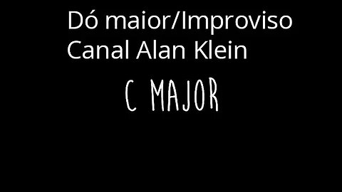 Playback Trilha backing track Pop Rock com um acorde Vamp para estudar improviso