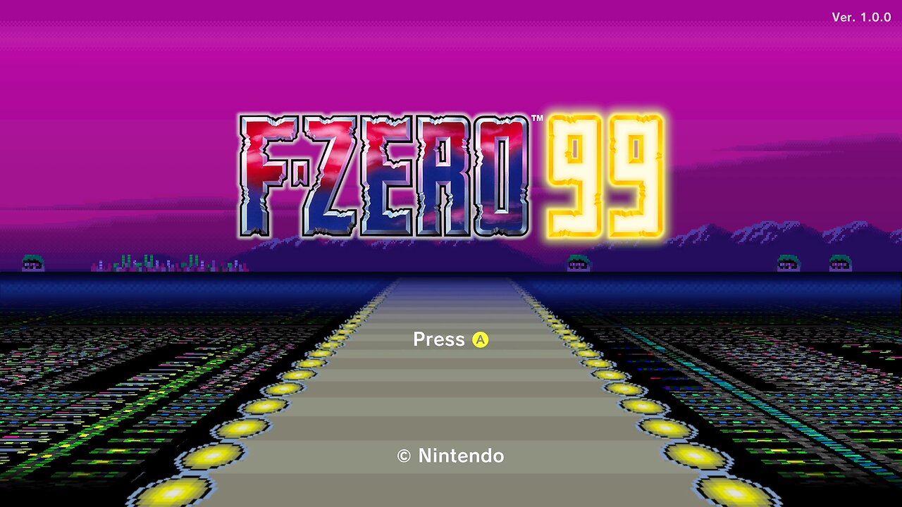 F-Zero 99 Gameplay Nintendo Switch - NC