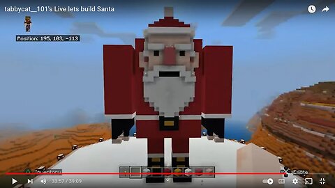 tabbycat__101's Live lets build Santa
