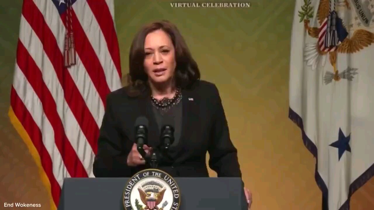 Kamala Harris taking about equity Equitable distribution” “equity”