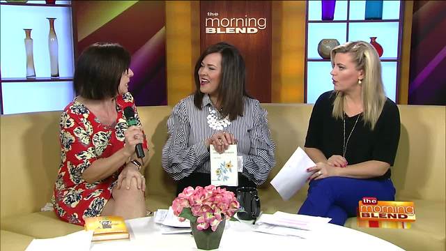 Carole Barrowman with a Bouquet of Books for Spring