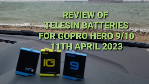 My review on using The Telesin BATTERIES for the GoPro hero 9 and 10