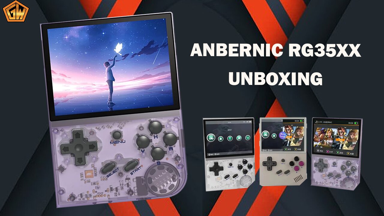 Anbernic Rg35xx Unboxing (GamesWorth)