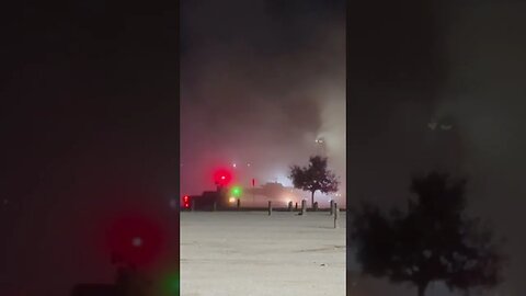 Medevac Helicopter lands in park parking lot in Las Cruces