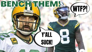 Aaron Rodgers SLAMS Packers Teammates PUBLICLY! Says Green Bay Should BENCH THEM!