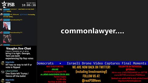 2024-10-20 10:00 EDT - A Common Lawyer Comments: with Brent Winters