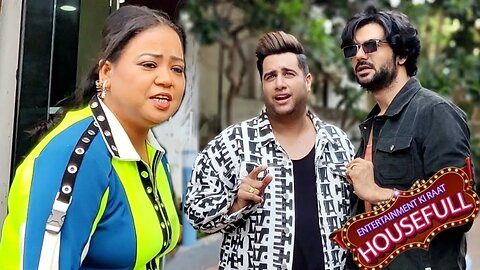 Bharti Singh,Rajiv Adatia & Vishal Aditiya Singh At Entertainment Ki Raat Housefull