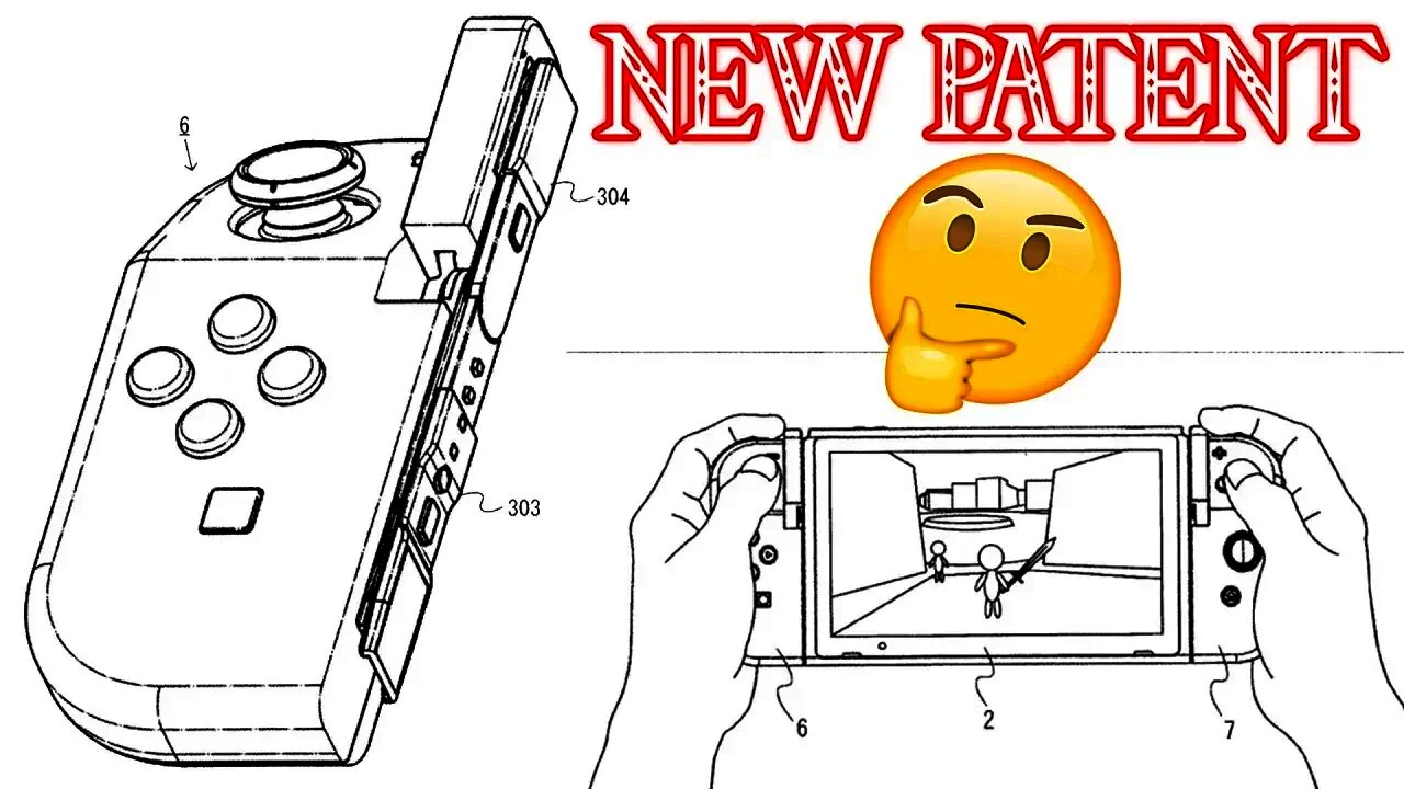 Nintendo files Patent for HINGED JOY-CONS!?